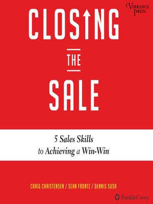 cover image of Closing the Sale